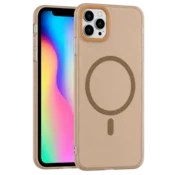 Matte Color MagSafe maska za iPhone 11 Pro Max – zlatna