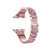 Kovinski pašček za Apple Watch (38/40/41) Diamond, roza
