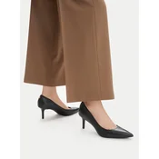 LAUREN RALPH LAUREN Čevlji z visoko peto 802P09031001 Črna
