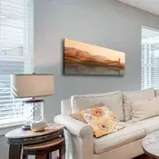 Wallity Dekorativna slika na platnu, 30x90cm, Šarena