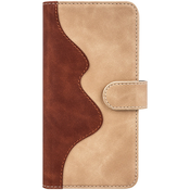 Elegantna torbica Splice Leather za Xiaomi Poco F4 - smeda