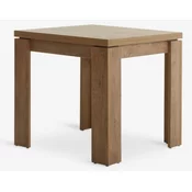 Vedde trpezarijski sto boja divljeg hrasta 80x80/160 ( 3670443 )