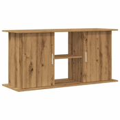 Vidaxl Stojalo za akvarij artisan hrast 121x41x58 cm inženirski les