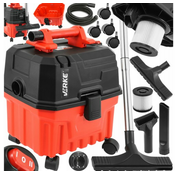 VERKE  industrijski gradbeni sesalnik  HEPA 15L 1400W mokro suhi + vtičnica 2000W