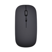 INF Brezžična miška - 2,4G tiha optična miška Black, (21542674)