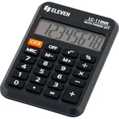 Eleven Žepni kalkulator LC110NR, črn