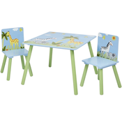 Kinder home deciji sto sa stolicama za crtanje igru jelo Savana ( TF-5001 )