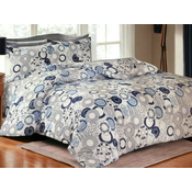 Komplet posteljina sa štepanom navlakom 160x220cm Blue ( VLK000424-AURORA blue )