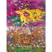 HEYE  Puzzle 1500 delova Triangle Mordillo Save The Ship 29924