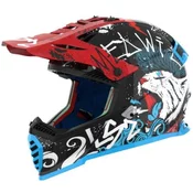 LS2 Otroška motokros čelada Fast EVO II Mini Starmaw (MX437)