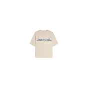 Bershka Majica temno bež/modra