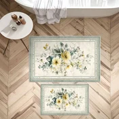 Lessentiel Maison Set prostirki za kupatilo Asr05, 2 dela, Bež