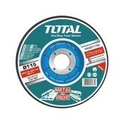 TOTAL Kotouče řezné na kov, 115 x 22,2, 10ks TAC2211155