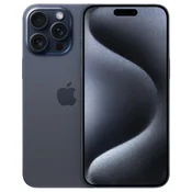 APPLE obnovljen pametni telefon iPhone 15 Pro Max 8GB/512GB, Blue Titanium