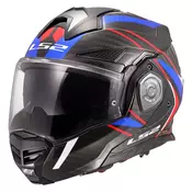 Motociklisticka kaciga LS2 FF901 Advant XC Future II bijelo-plava