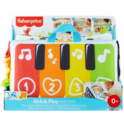Mattel Fisher-Price mehki klavir z ogledalom za dojenčke