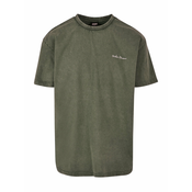 Oversized Small Embroidery Tee bottlegreen