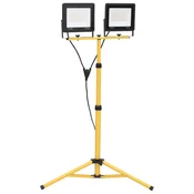 LED reflektor sa stativom 2 x 100 W topli bijeli