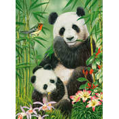 Castorland - Puzzle Panda Brunch - 1 000 dijelova