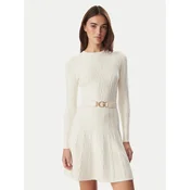 Guess Pletena obleka W6BK64 Z1569 Kremna Regular Fit