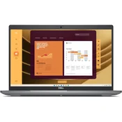 Laptop Dell - Latitude 5550, 15.6, FHD, Ultra 5, 16GB/512GB, Ubu, sivi