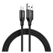 ttec kabel Micro to USB XL (2,00m) Black Alumi Cable