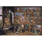 Clementoni - Puzzle Museum Collection: Archduke Leopold Wilhelm in his painting gallery in Brussels - 2 000 kosov