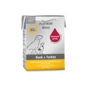Platinum Dog Menu raca + puran 185 g