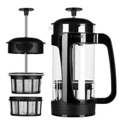 French press aparat za kavo PRESS P3 950 ml, črna, steklo / plastika, Espro