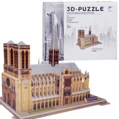 JOKOMISIADA 3D sestavljanka Katedrala Notre Dame, Pariz 77 kosov