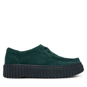 Clarks Nizki čevlji Torhill Bee 26327769 Zelena