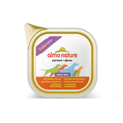 ALMO NATURE Daily Menu Dog Teletino s korenjem - skodelica 9x300g