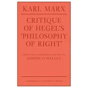 Critique of Hegel's 'Philosophy Of Right'