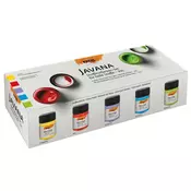 Set barv za svetli tekstil JAVANA 5x50 ml (hobi barve)