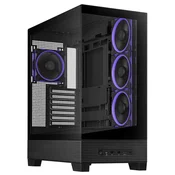 Asus kucište A31 Plus TG ARGB, Mid Tower (ATX/mATX, RGB), Crno
