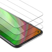 Cadorabo CADORABO Motorola MOTO G9 PLUS - Zaščitna folija - 3-pack Kaljeno zaščitno steklo za zaslone s trdoto 9H in združljivostjo s 3D dotikom, (20553253)
