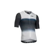 NORTHWAVE Blade Air Jersey kolesarska majica s kratkimi rokavi, belo-črna, L