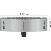 Žaga za izrezovanje lukenj PRO Multi Material PC Plus, 177 mm