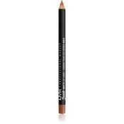 NYX Professional Makeup Suede Matte Lip Liner mat svinčnik za ustnice odtenek 04 Soft-Spoken 1 g