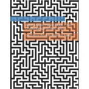 Adult Mazes Puzzle Book - 300 Challenging Puzzles, Vol.5