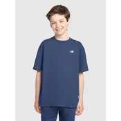 New Balance Jersey Small Logo Kids fantovska majica heron blue