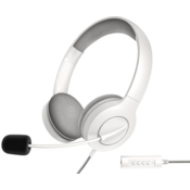 Energys Sustav Office slušalica, žicane, 3,5 mm, s mikrofonom, bijele (452156)
