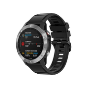 Silikonski pas za ure iz Garmin Marq serije - črn