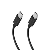 SBS USB-C kabel - 3.2 100W napajanje 1,5 m črne barve