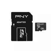 PNY 128GB microSDXC Performance Plus Class 10 + adapter P-SDU12810PPL-GE