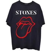 The Rolling Stones Sixty Classic Vintage Tongue Black XL Majica