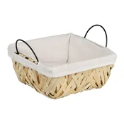 Bread basket, wicker wood, 23 x 20 cm - Kesper