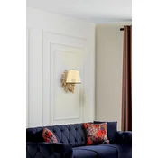 Opviq Zidna lampa Gloria Coral, 15x10x13cm, IP20, Bež-zlatna boje