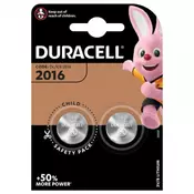 CR2016 batteries, blister 2 pieces