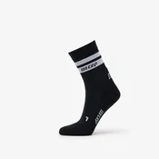 CEP 80s Mid Cut Compression Socks Black/ White S
